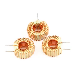 5 adet çıplak 33UH 5A manyetik İndüksiyon bobin Toroidal indüktör sarma endüktansı LM2596 yüksek kaliteli