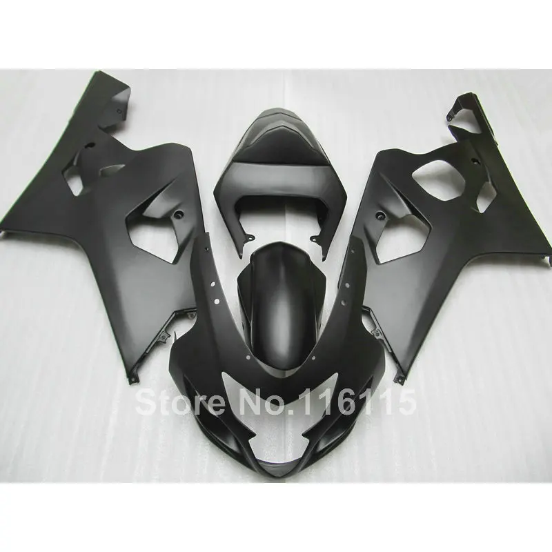 Top quality fairing kit for SUZUKI GSXR 600 750 K4 K5 2004 2005 fairings GSXR600 GSXR750 04 05 all matte black A67