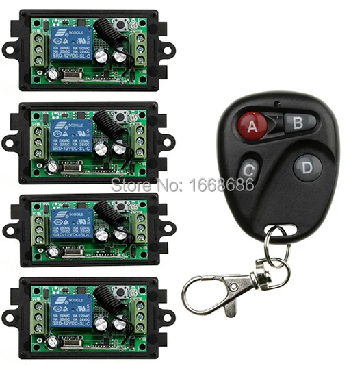 DC12V 10A 1CH RF rocker switch livolo switch system ismart house radio switch 433mhz rf lifting Switch  window/Garage Doors