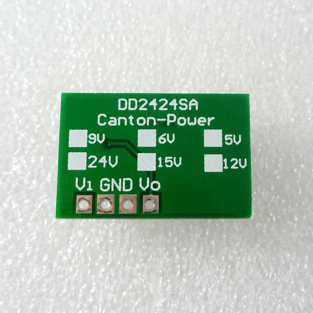 Efficient Precise DD2424SA_24V 18W DC 5V 9V 12V 15V 2-24V to 24V DC-DC Step-up Boost Converter Module For PLC Relay