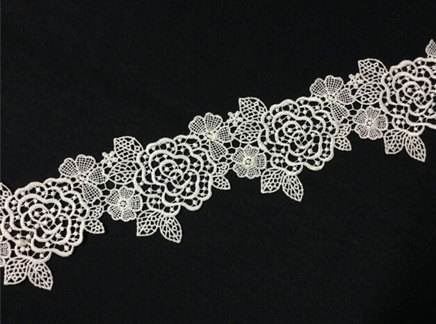 

7.5cm top quality exquisite gorgeous embroidery lace trim,XERY-KS0519E