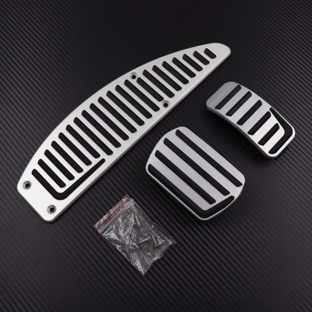 Car Modified Pedal Cover for VOLVO S40 Automatic Gas Accelerator Footrest Metal Pad Refit Parts Decorative Accessories