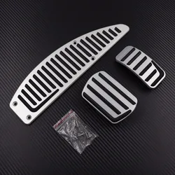 Car Modified Pedal Cover for VOLVO S40 Automatic Gas Accelerator Footrest Metal Pad Refit Parts Decorative Accessories