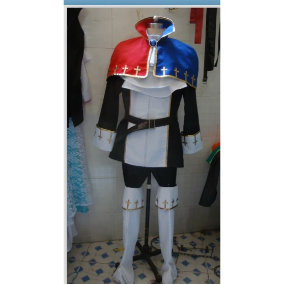 

Sound Horizon Marchen Tettere The Blue Prince and The Red Prince Uniform Outfit Cosplay Costume H020