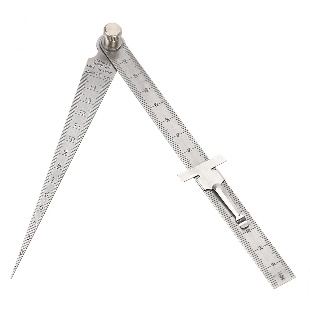 NICEYARD Measuring Tool 1-150mm Feeler Gauges Bore Measurement Stainless Steel Wedge Taper Ruler