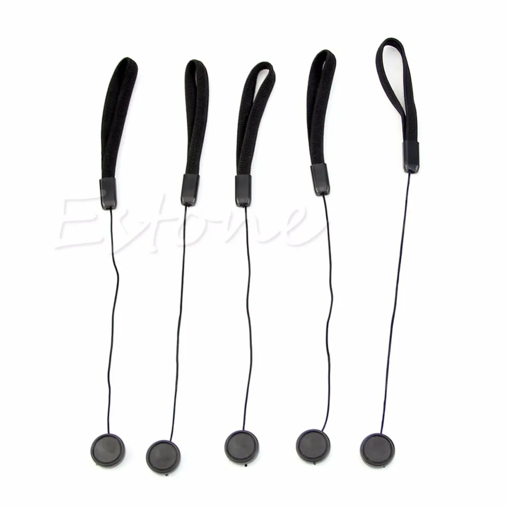1 pc Lens Cover Cap Keeper Holder Rope For DSLR SLR Camera for Nikon for Sony Fuji - L060 New hot