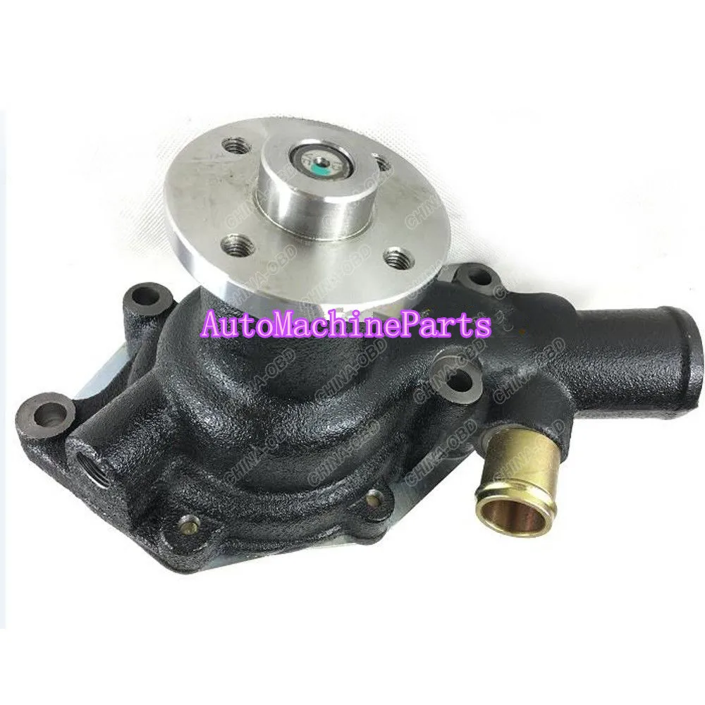 New Water Pump For Isuzu 4BD1 For Hitachi EX100-3 Excavator with 4 Holes 162mm Shaft