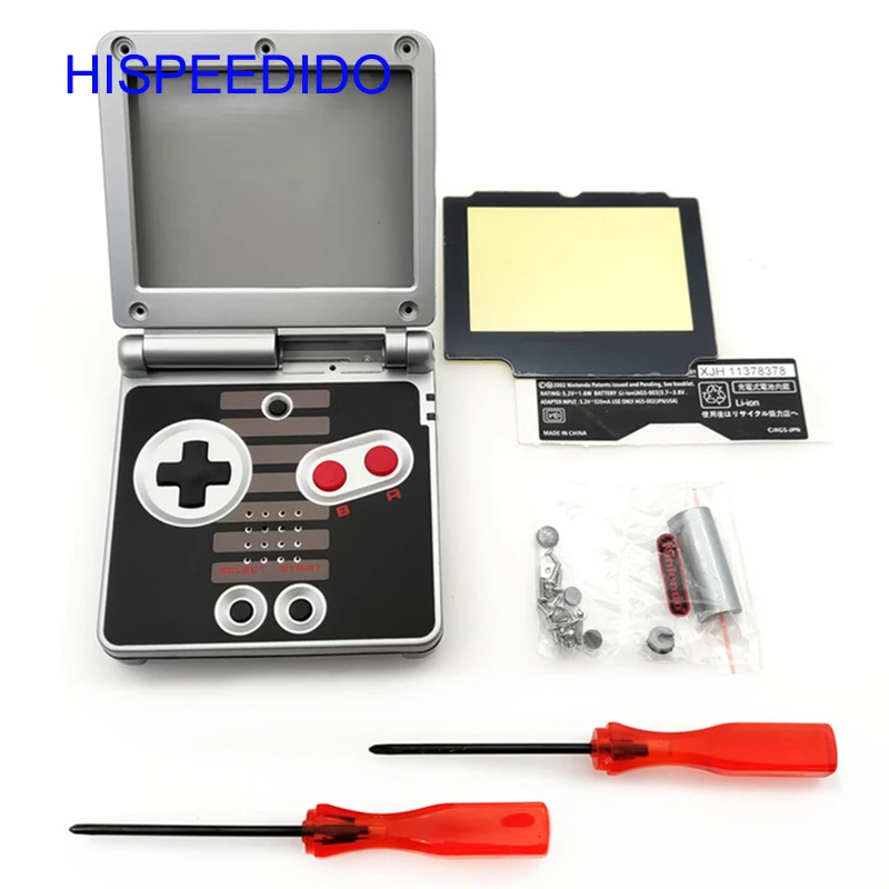 HISPEEDIDO 5pcs/lot  For GameBoy Advance SP Classic NES Limited Edition Replacement Housing Shell For GBA SP Housing Case Cover