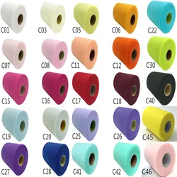 100 Yds Tulle Roll Spool Fabric DIY Baby Shower Tutu Skirt Wedding Birthday Party Favors Gifts Table Skirt Chair Sash Home Decor