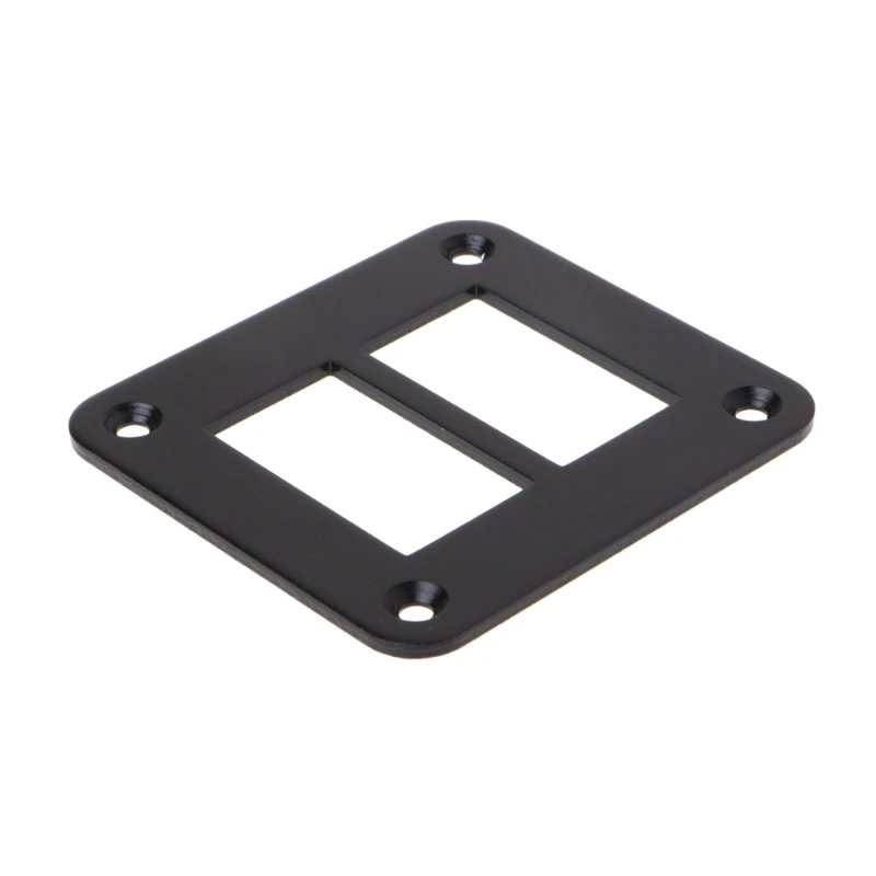 OOTDTY 2/3/4/6 Way Aluminum Rocker Switch Panel Housing Holder FOR ARB Carling Narva Boat Type Auto Parts Switches Parts