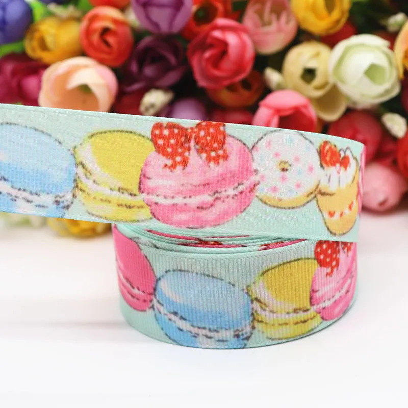 10 Yards Grosgrain Band Erdbeere Kuchen Gedruckt Band 1 "25 MM Für Haar Bögen DIY Handwerk Handgemachte Accessoires M19070902 – Detail 5