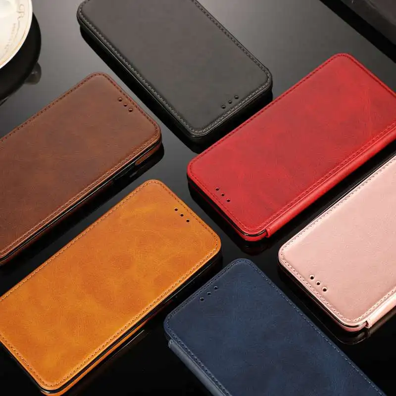 Magnetic Wallet Case for iPhone 13 12 11 14 15 16 Pro 12 13 Mini 14 15 16 Plus X XR XS Max Case Card Holder Leather Flip Cover