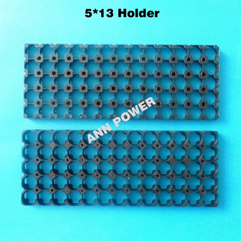 5*13 (5P13S) 18650 battery holder and pure nickel For 13S 48V 10Ah 15Ah lithium battery pack 5P13S holder Factory direct supply