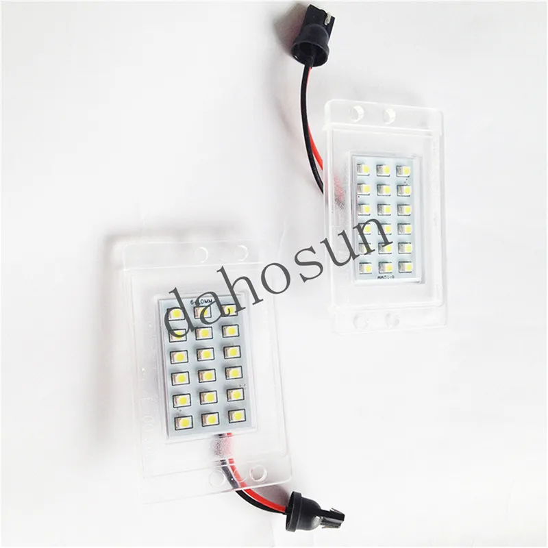 2PCS X Dahosun LED License Plate Lights for Volvo CAR Model 855 1993-1997 V70 1997-2000 V70 XC 1997-2000