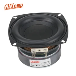 GHXAMP 1PC 4 inch 40W Subwoofer Speaker Woofer High Power Long Stroke BASS Home Theater For 2.1 Subwoofer unit Loudspeakers DIY