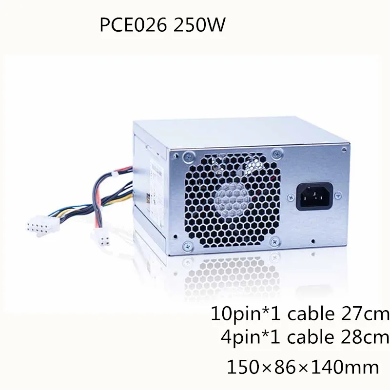 

250W Power Supply ATX PCE026 For Lenovo PC FSP250-30AGBAA HK350-12PP 250W PSU For M6600 M8600 M4200f M4900c M6600 T6900c M8600t