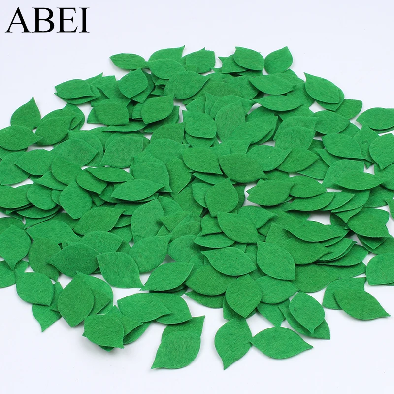 100pcs/lot Handmade mini Green Leaf Artificial small leaves for Wedding Party Scrapbook Home Decoration fake green leaves