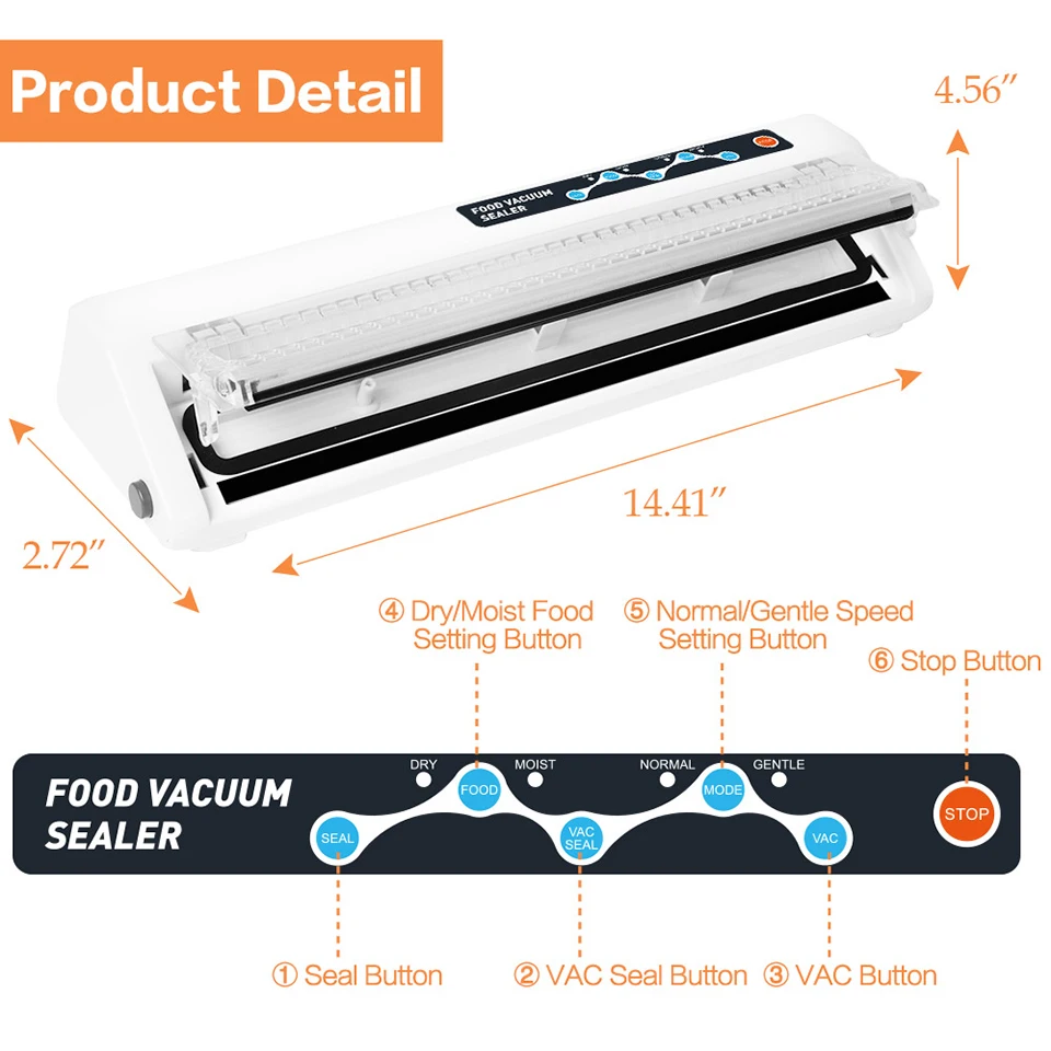 LAIMENG Vacuum Food Sealer Packing Machine Vacuum Bags Food Saver Vacuum Packer 110V 220V Package Sealer For Packaging S139