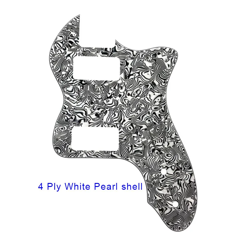 Guitar Parts - For Classic Series \'72 Telecaster Tele Thinline Guitar Pickguard Scratch Plate With TV Jones  Humbucker Pickups