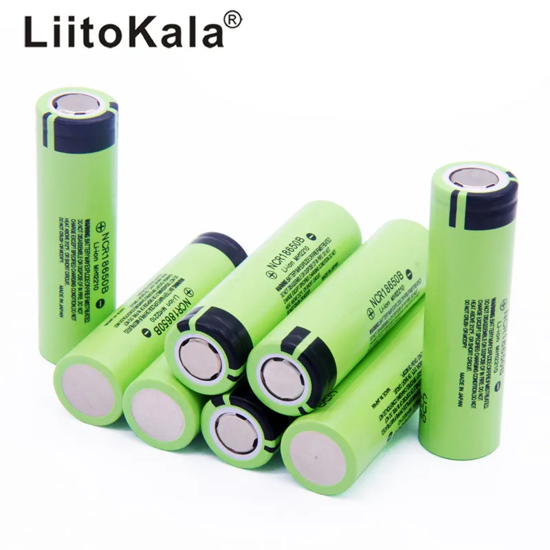 Gorący LiitoKala nowy oryginalny NCR18650B 3.7 v 3400 mah 18650 akumulator litowy do baterii latarki