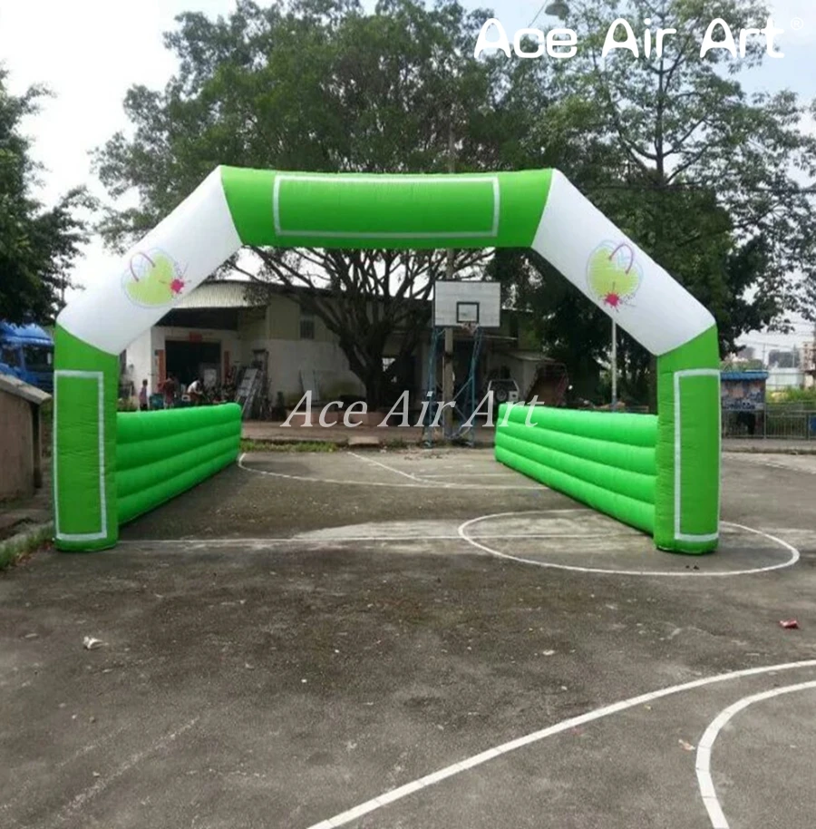 Special Design Long Line Race Inflatable Entrance Arch with Removable Logo for Sport Eent