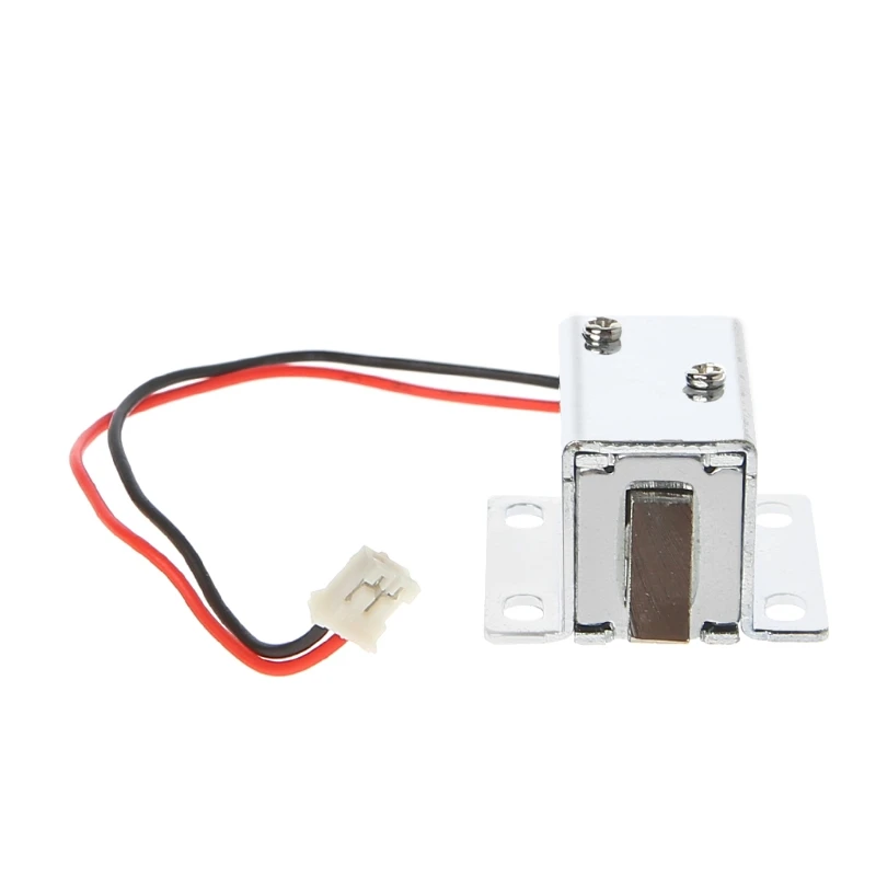 Electronic Lock Catch Door Gate 12V 0.4A Release Assembly Solenoid Access