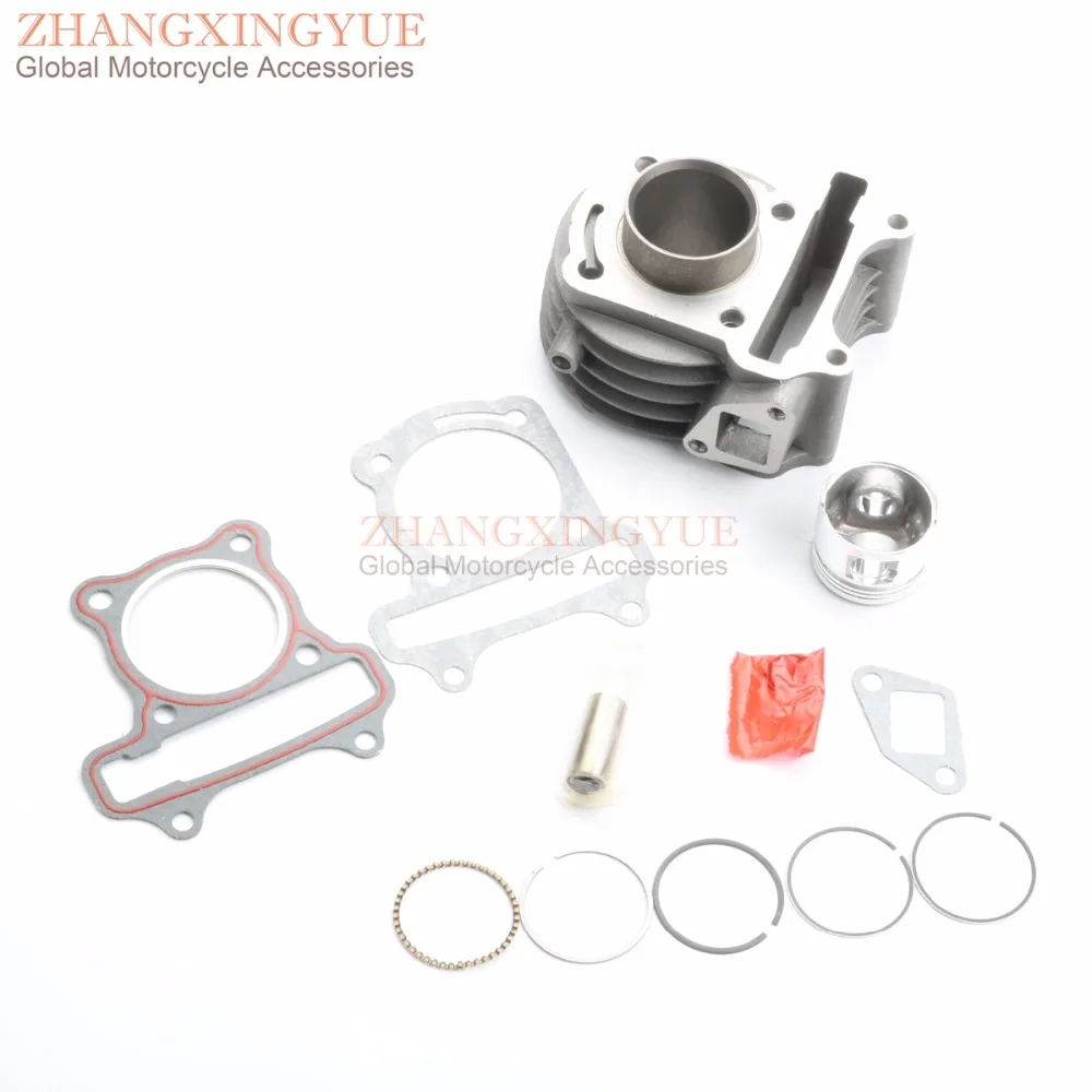 

39mm Cylinder Kit & Piston Kit & Cylinder Pad for KYMCO Agility 50 R10 R12 R16 Filly Lx Filly 9 Super 8 50cc 139QMB 4T
