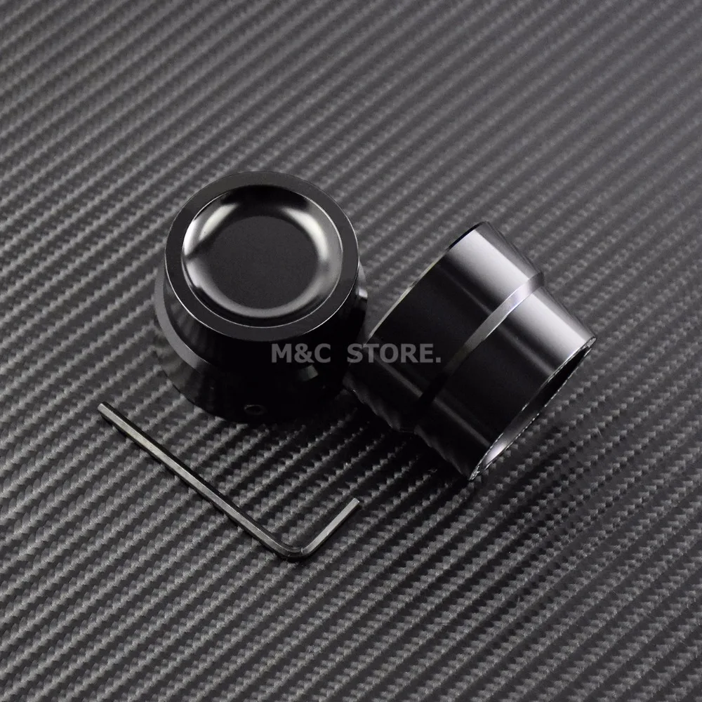 Black Front Rear Axle Nut Covers Cap For Harley Sportster XL 883 1200 Dyna Softail Fat Boy Touring Street Road Electra Tri Glide