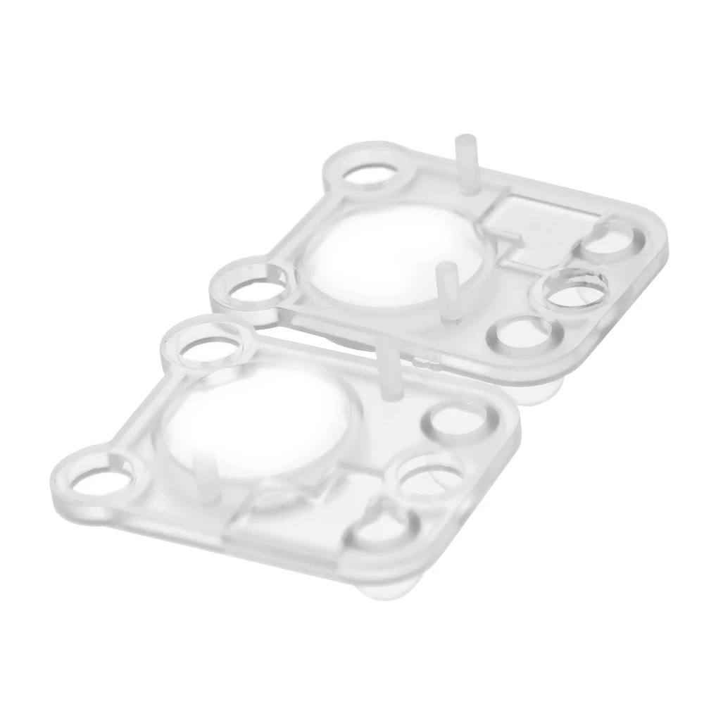 2PCS plastic headlight housing cover for rc hobby model car 1/10Traxxas for TRX-4 crawler land rover defender version hopup part