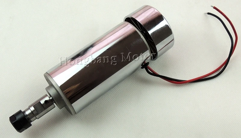 CNC 300W/400W DC12-48V Spindle Motor, 48V-12000r/min, 0.3KW 0.4KW for CNC Milling Machine+ 1pcs ER11 Collect