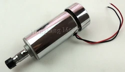 CNC 300W/400W DC12-48V  Spindle Motor, 48V-12000r/min, 0.3KW 0.4KW for CNC Milling Machine+ 1pcs ER11 Collect