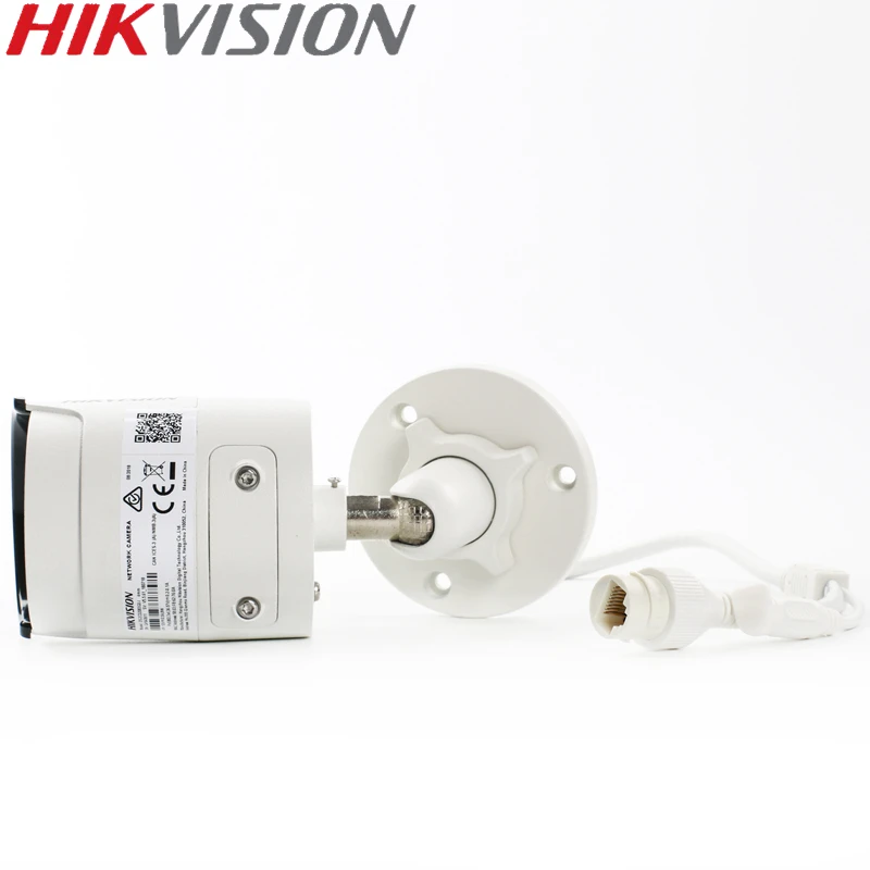 HIKVISION DS-2CD2083G0-I 8MP 4K POE IP Bullet Camera Outdoor IR 30m Turret IP Camera H.265+ IP67 IK10 Waterproof ONVIF EZVIZ