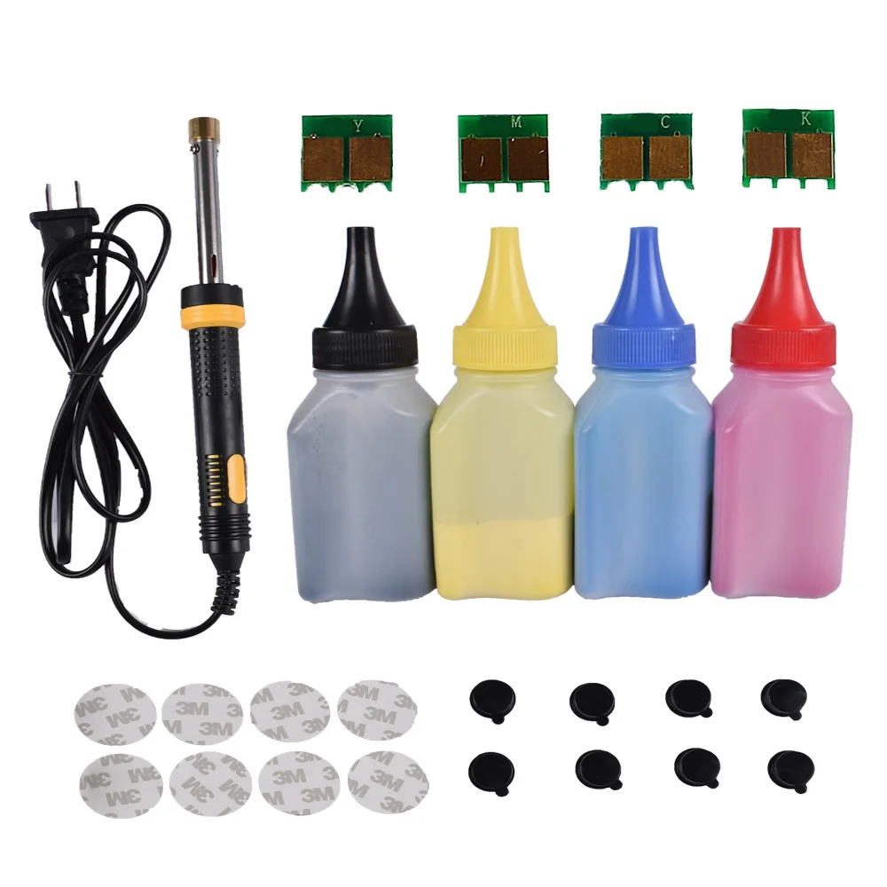 

Refill toner Powder cartridge tool kit + 4 pcs chip FOR CANON CRG-318 cartridge LBP7200C 7200CN 7200CDN 7200C 7660CDN printer