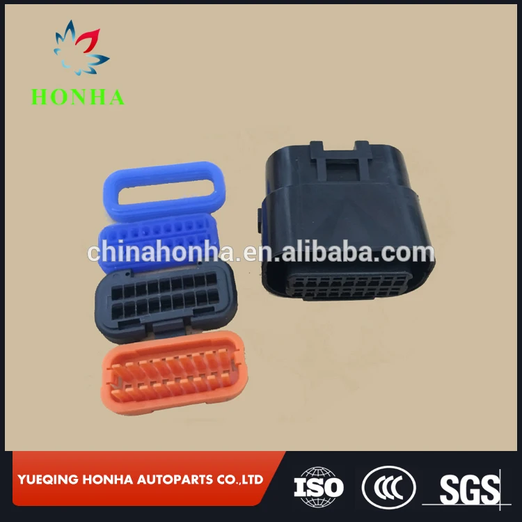 5sets/lot 18 Pin/Way JAE ECU Standard Pinheader Male Female Plug Housing Automotive Connector MX23A18SF1 MX23A18NF1