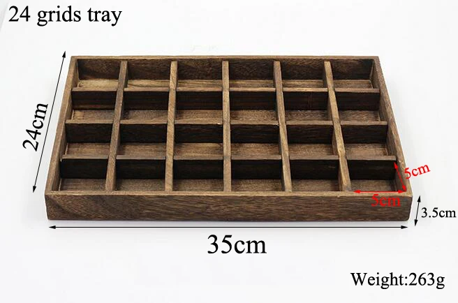 Classic Wooden Jewelry Tray Jewelry Organizer Bangle Earrings Bracelets Choker Necklaces Pendants Storage Jewelry Plate