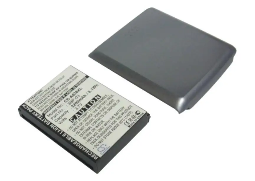 

Cameron Sino 2200mah battery for ASUS Mypal A630 A632 A632N A635 A636 A636N A639 SBP-03