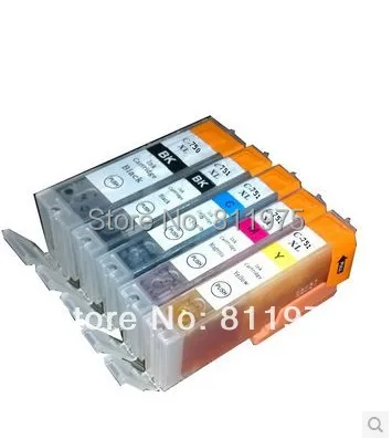 

PGI 750 CLI 751 BK C M Y compatible ink cartridge For canon PIXMA MG5470 MG6470 MX727 MX927 Ip7270 IX6770 MG5570 IX6870 printer