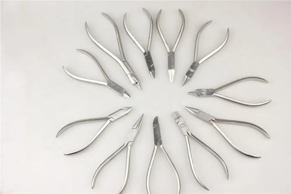 

medical Oral Pliers Dental Plastic pliers tool Three German pliers clamp Olecalon pliers Orthodontic forceps Trapezoidal clamp