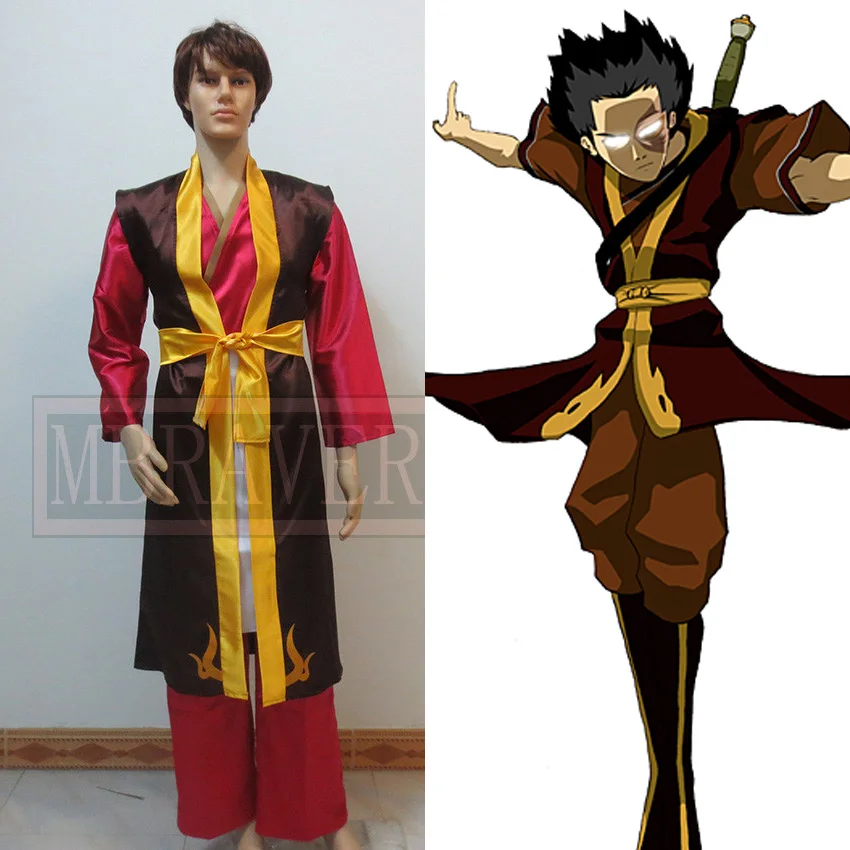 Avatar The Legend of Korra prince ZUKO Cosplay Costume Full Set