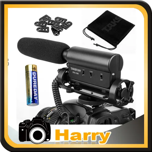 professional studio microphone & microfone for Camera 1100D 550D 600D 5DII&III 7D D3300 D5000