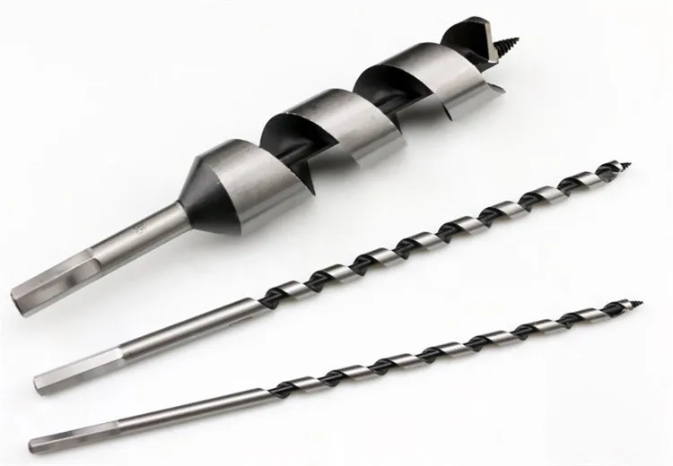 Brocas de taladro para carpintería, juego de brocas de carpintero, albañilería, Hobby, 6-28mm de largo, 230mm