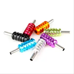 1 pcs New Tattoo Aluminum Alloy Machine Grips Tubes Stainless Steel Tips Tools Kit for Tattoo Accesories Handle Supplies