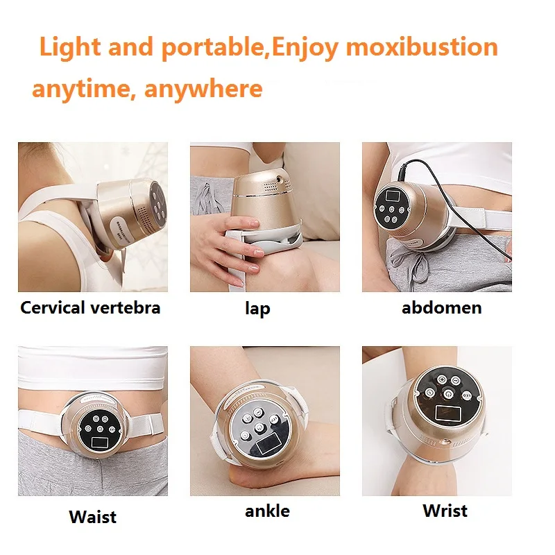 220VIntelligent Moxibustion Instrument Electronic Smoke-free Home Health Warm Fumigation Moxibustion Physiotherapy Instrument