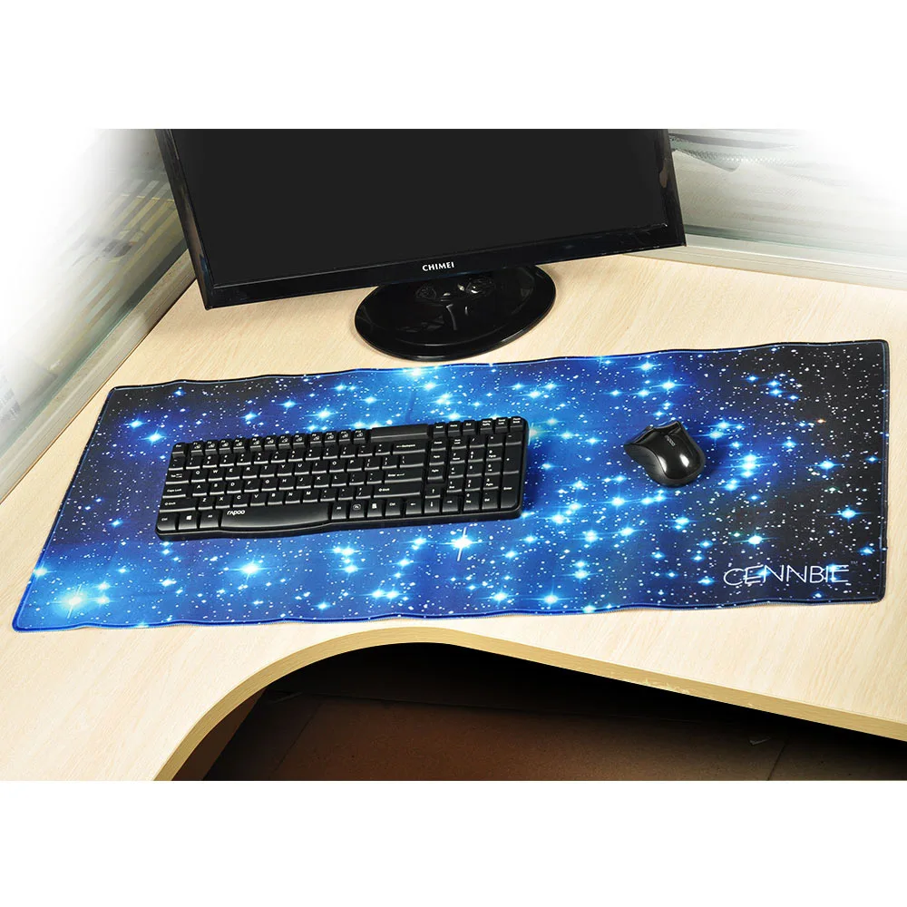 CENNBIE Large Gaming Mouse Mat 900x400mm Speed Keyboard Mat Mousepad Desk Mat for Game Player Desktop PC Computer Laptop