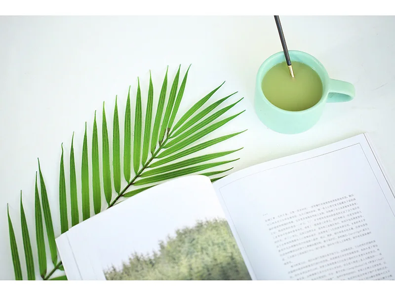 Accesorios de fotografía para el hogar y la Oficina, plantas de hojas simuladas, hojas verdes doradas, accesorios de estudio fotográfico, decoración DIY