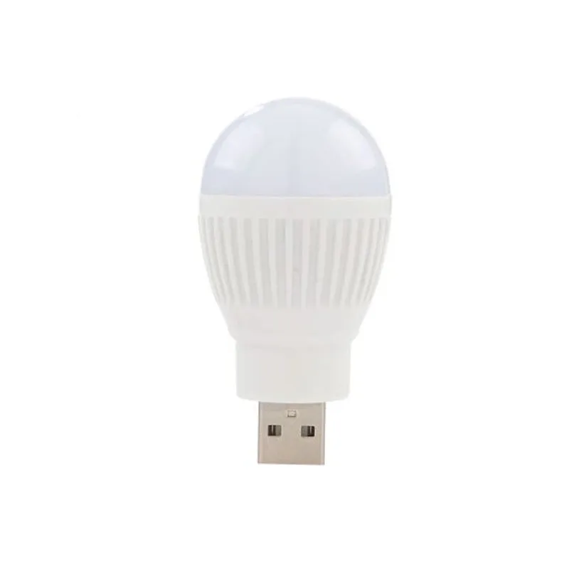 Mini Portable USB LED Lamp 5V 5W Super Bright Book Light Reading Lamp for Laptop PC Computer Room LED Bulb 35X35X65mm TB