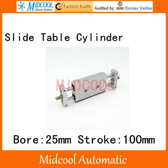 STMB slipway/cylinder double cylinder pneumatic components STMB25-100 bore 25mm stroke 100mm