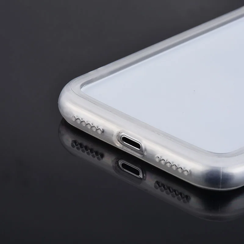 Silm silicone Bumper Case for iPhone 6 6S 7 8 Plus Protector Soft Frame For iPhone X XR Xs Max shockproof Bumper Fundas Capa