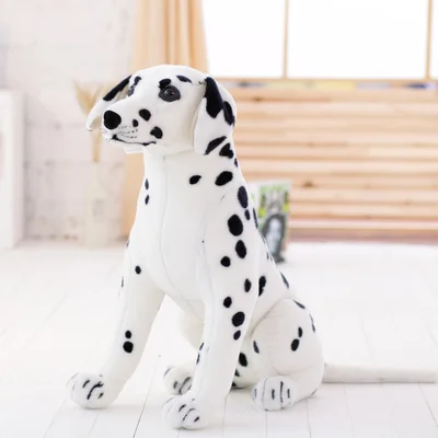 white spotted dog large 60 cm Dalmatian  plush toy hug toy dog plush toy ,Christmas gift x244