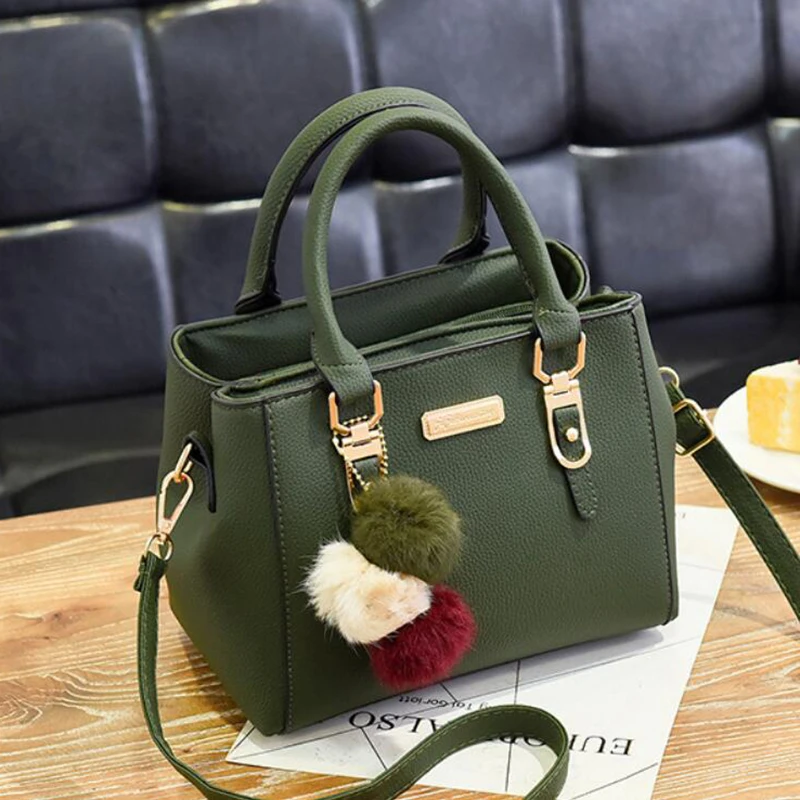 Yogodlns Frauen Perlen Anhänger Handtasche Damen geprägte Umhängetasche Damen Messenger Bag Hairball Taschen hochwertige Tasche – Detail 40